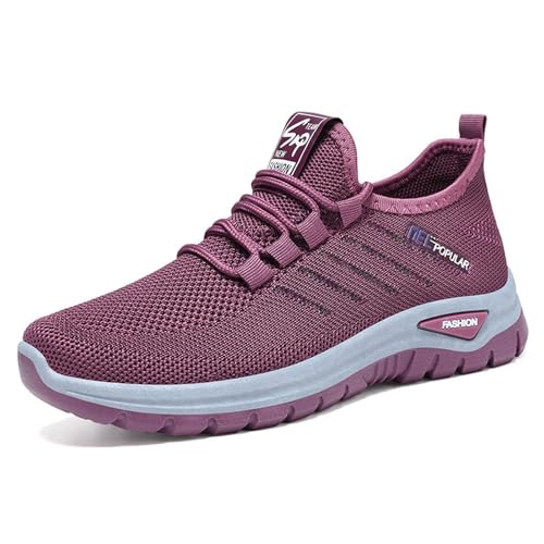 Orthopädische Sneaker Damen Bequem wasserdichte rutschfeste Slip on Kurze Sneaker Tennis Und Skateboarden Stiefel Vintage Zipper Knöchel Lederschuhe Freizeitschuhe Flach Modische Turnschuhe von Generisch