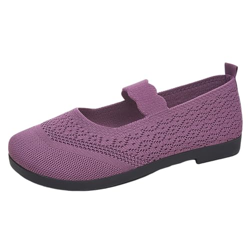 Orthopädische Wanderschuhe Damen Mesh Orthopädische Freizeitschuhe Frühling Sommer Herbst Flach Atmungsaktiv Mesh Flacher Mund Leichte Mutter Freizeitschuhe, violett, 39 EU Orthopädische Wanderschuhe Damen Mesh Orthopädische Freizeitschuhe Frühling Sommer Herbst Flach Atmungsaktiv Mesh Flacher Mund Leichte Mutter Freizeitschuhe, violett, 39 EU von Generisch