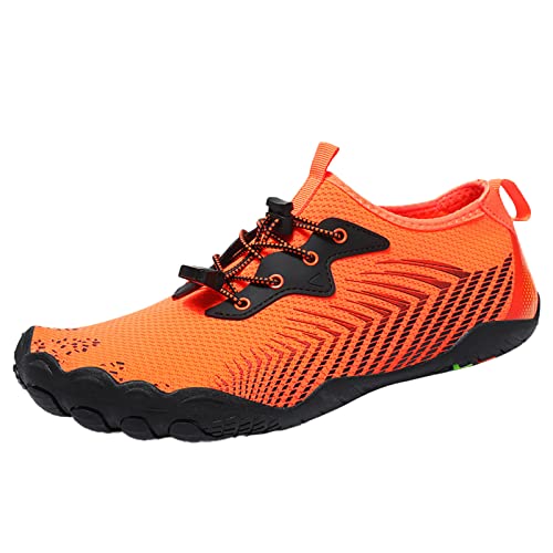Orthopädische Wanderschuhe zum Hineinschlüpfen, Sportschuhe für Herren, Paare, Herren, Outdoor, Bergsteigen, Freizeit, Sport, Snekaers, Strand, Laufen, atmungsaktiv, weiche Unterseite, Orange, 44 EU Orthopädische Wanderschuhe zum Hineinschlüpfen, Sportschuhe für Herren, Paare, Herren, Outdoor, Bergsteigen, Freizeit, Sport, Snekaers, Strand, Laufen, atmungsaktiv, weiche Unterseite, Orange, 44 EU von Generisch