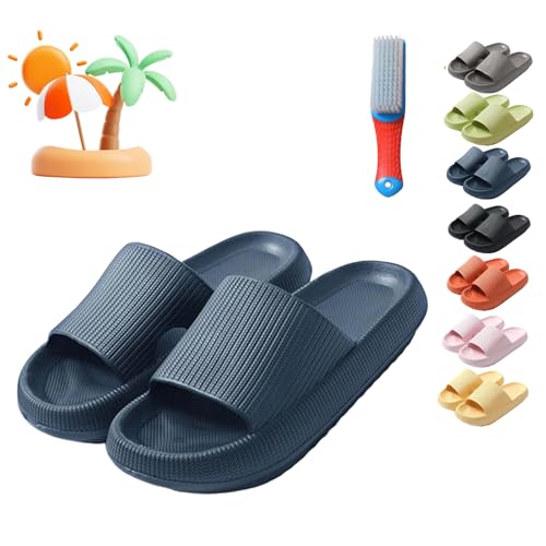 Orthoslipper - Das Original für Maximalen Komfort, Orthopädische Hausschuhe, Badedamenslipper, Cozy Slides Wolkenslipper Unisex, Rutschfest, Holen Sie Sich Ein Paar für Draußen Und Drinnen (1PC-C,38) von Generisch