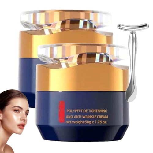 Osiyune Crema, Osiyune Gesichtscreme Gegen Falten, Quinglin Crema Para Arrugas, Beruhigt Und Strafft Sie Für Männer Und Frauen, Für Straffe Haut, Reduziert Fältchen und feine Linien (2) von Generisch