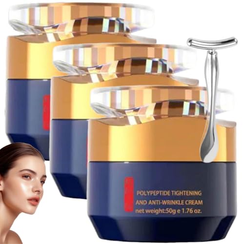 Osiyune Crema, Osiyune Gesichtscreme Gegen Falten, Quinglin Crema Para Arrugas, Beruhigt Und Strafft Sie Für Männer Und Frauen, Für Straffe Haut, Reduziert Fältchen und feine Linien (3) von Generisch