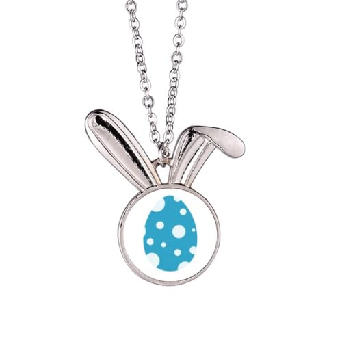 Oster-Festival-Spots Ei Kaninchen Halskette Anhänger Häschen Tier Schmuck Geschenk von Generisch