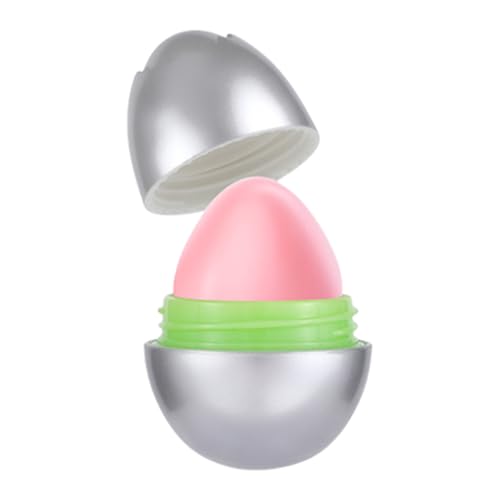 Osterei Lipgloss, Mini Ei-förmiger Farbwechselnder Lippenbalsam, Langanhaltender Feuchtigkeitsspendender Getönter Praller Lippenstift, Ostern Lippen Makeup, Lustiger Osternest Korbfüller, für Frauen von Generisch