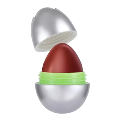 Osterei Lipgloss, Mini Ei-förmiger Farbwechselnder Lippenbalsam, Langanhaltender Feuchtigkeitsspendender Getönter Praller Lippenstift, Ostern Lippen Makeup, Lustiger Osternest Korbfüller, für Frauen von Generisch