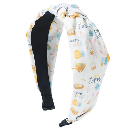 Osterei Stirnband, Häschen bedrucktes Stirnband, Ostern Druck Haarband, Party Stirnband Zubehör, Haarstyling Stirnband, Ostern Stirnband Zubehör, Niedliches Häschen Stirnband, Ostern Haarstyling von Generisch