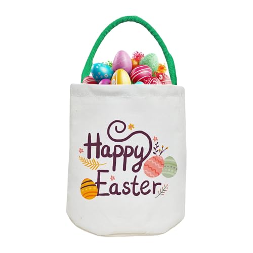 Osterhasenkorbsäcke, süße Ostertaschen | Großkapazität Kinder Süßigkeiten Containerbeutel,Partydekoration Organizer Korbbeutel für Eier, Süßigkeiten oder Spielzeug von Generisch