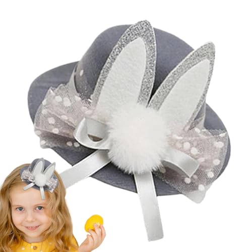 Ostern Haarschleife Clips,Osterhase Haarspange, Haarschmuck Hasenohren Haarspangen Haarspangen, Osterdekoration, Partyzubehör für Osterpartys, Kinder, Erwachsene, Kinder und Mädchen von Generisch