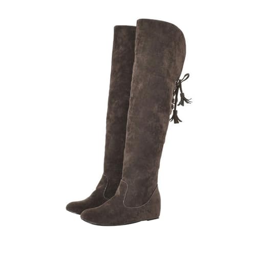 Overknees Stiefel Damen Elegant Spitze Keilabsatz Overknees Bequem Thermo Gefüttert Orthopädische SchnüRstiefel Freizeit Wasserdicht Rutschfest Winterstiefel Damen Stiefel 40 Overknees Stiefel Damen Elegant Spitze Keilabsatz Overknees Bequem Thermo Gefüttert Orthopädische SchnüRstiefel Freizeit Wasserdicht Rutschfest Winterstiefel Damen Stiefel 40 von Generisch