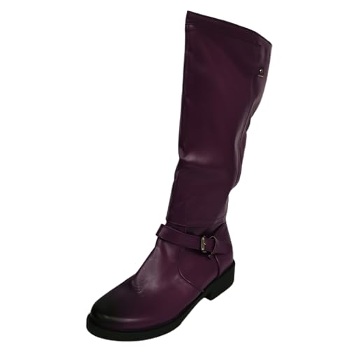 Overknees Stiefel Damen High Heels Blockabsatz Schuhe Goth Plateau Highheels Glitzer Elegante Mit Absatz Hohe Overknee Stöckelschuhe Pumps Sexy Fetisch Trachtenschuhe Lederstiefel Stiletto Spring von Generisch