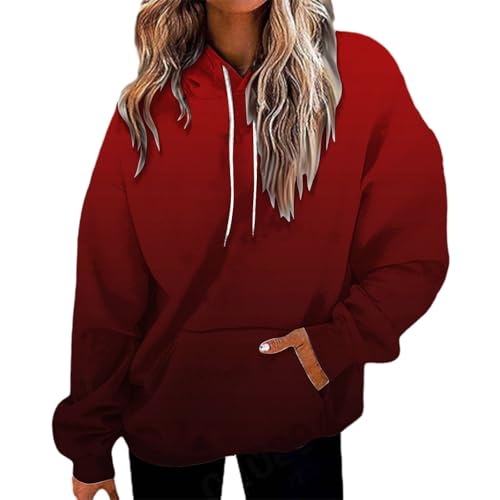 Oversized Hoodie Damen Langarm Sweatshirt Herbst Winter Einfarbig Warm Basic Hoody Freizeit Outwear Sport Style Training Kapuzenpullover Sweatjacke Teenager Sweatjacke Damen Grau Dunkle Funktion Oversized Hoodie Damen Langarm Sweatshirt Herbst Winter Einfarbig Warm Basic Hoody Freizeit Outwear Sport Style Training Kapuzenpullover Sweatjacke Teenager Sweatjacke Damen Grau Dunkle Funktion von Generisch
