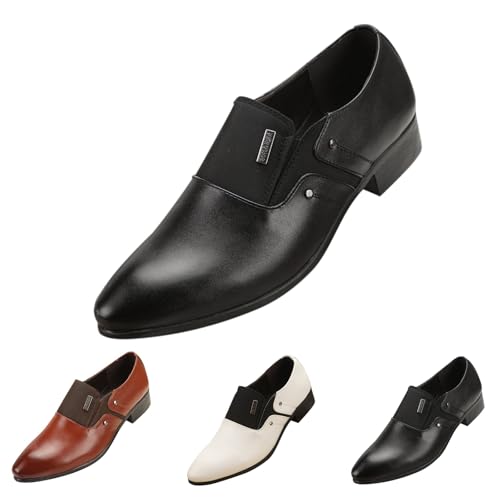 Oxford-Schuhe für Herren, klassischer Derby, spitzer Zehenbereich, PU-Lederschuh, Herren, Business, formelle Schuhe, Slipper, Loafers zum Fahren und Spazierengehen, für Business, Party und Hochzeit Oxford-Schuhe für Herren, klassischer Derby, spitzer Zehenbereich, PU-Lederschuh, Herren, Business, formelle Schuhe, Slipper, Loafers zum Fahren und Spazierengehen, für Business, Party und Hochzeit von Generisch