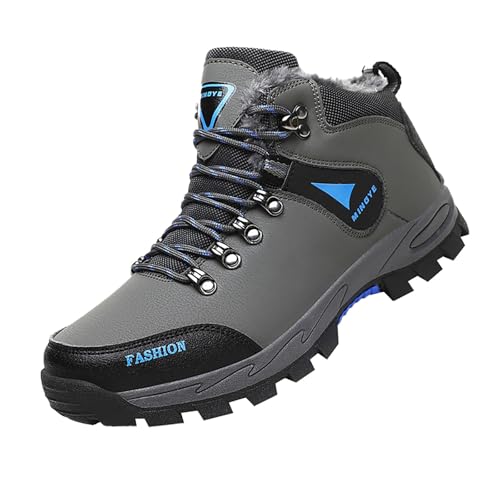 Paar Damen Herren Wanderschuhe Baumwolle Kurze Schuhe Stiefel Herren Warme Socken für Stiefel, grau, 42.5 EU Paar Damen Herren Wanderschuhe Baumwolle Kurze Schuhe Stiefel Herren Warme Socken für Stiefel, grau, 42.5 EU von Generisch
