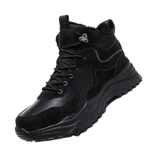 Paar Damen Herren Wanderschuhe Baumwolle Kurze Schuhe Stiefel Skistöcke, Schwarz , 42.5 EU Paar Damen Herren Wanderschuhe Baumwolle Kurze Schuhe Stiefel Skistöcke, Schwarz , 42.5 EU von Generisch