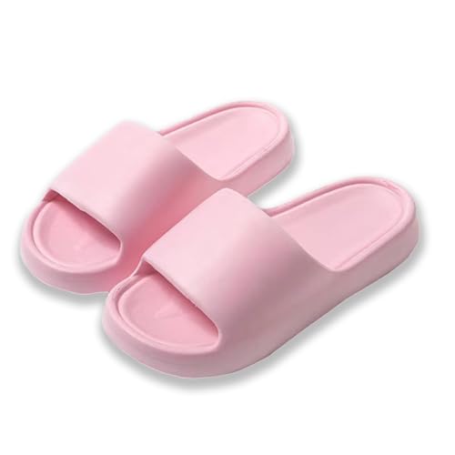 Paare Frauen Männer Solide Dusche Zimmer Hause rutschfeste Atmungsaktive Massage Weiche Sohle Schnell Trocknend Slipper Bequeme Flache Schuhe (39) von Generisch