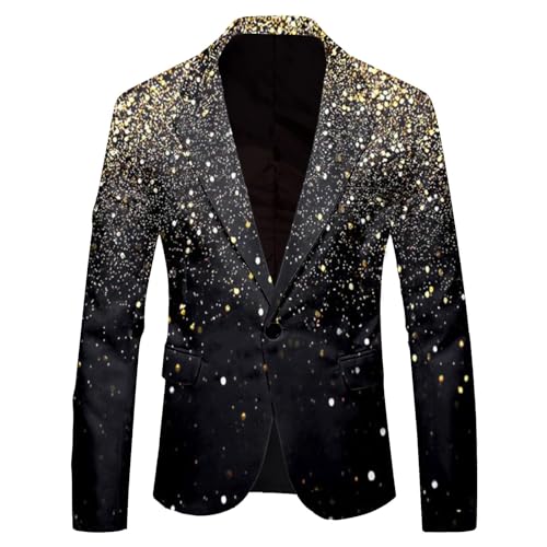 Pailletten Jacke Herren Party Blazer Weihnachten Silvesterparty Glänzende Pailletten Anzugjacke Glitzer Outfit Anzugjacke Glitzer Blazer Glitzer Sakko Pailletten Sakko Smoking Jacket Pailletten Jacke Herren Party Blazer Weihnachten Silvesterparty Glänzende Pailletten Anzugjacke Glitzer Outfit Anzugjacke Glitzer Blazer Glitzer Sakko Pailletten Sakko Smoking Jacket von Generisch