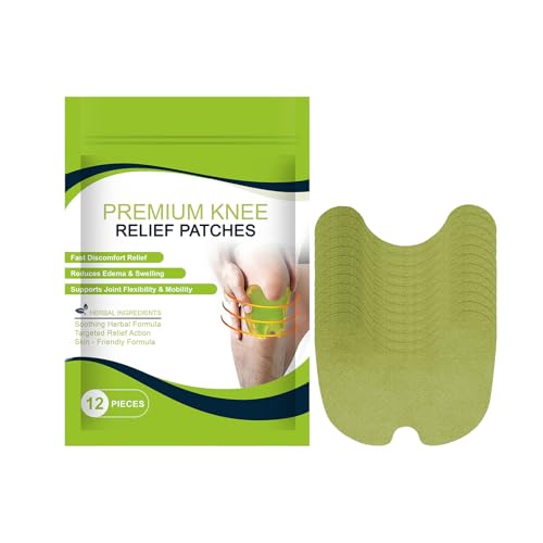 Pain Relief Patch, Wärmepflaster, Selbstklebende Schmerzpflaster mit Natürliche pflanzliche Inhaltsstoffe, Langlebig & Schnell Wirkend, Schmerzlinderung, Für Knie Nacken, Rücken und Muskelkater von Generisch