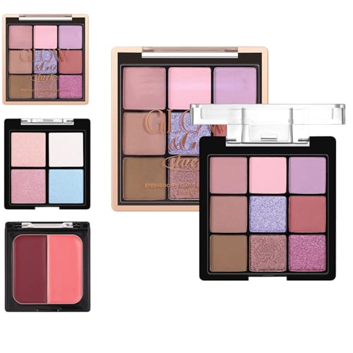 Palette und Rouge – Make-up-Set mit Lidschatten Rouge und Highlighter | Kosmetik, und schattiert, für reife Haut, romantischer Abend, Reisen, Fotos von Generisch