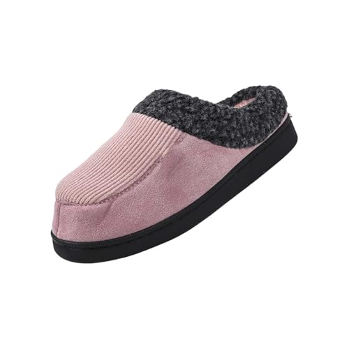 Pantoffeln Damen Hausschuhe Warme Plüsch-Flauschige Antirutsch slipper Winter Heimschuhe Fluffy Cartoon gästepantoffeln Leicht Schlappen Cute schweißabweisend Filzpantoffeln Weiche Wärmeschuhe von Generisch