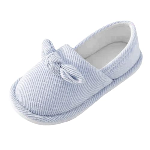 Pantoffeln Damen Winter, Schlupfschuhe Damen Elegant Kawaii Schleife Hausschuhe Plüsch Hauspantoffeln Flauschiges Freizeitschuhe rutschfest Gesundheitsschuhe Baumwoll Pflege Schuhe Slippers von Generisch