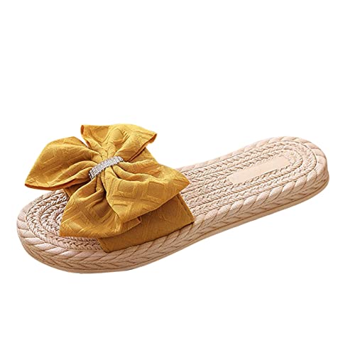 Pantoletten Damen rutschfeste Weiche Badelatschen Sommer Schlappen Leichte Sandalen Indoor/Outdoor Flip Flops Badeschuhe Wolke Super Weich rutschfest von Generisch