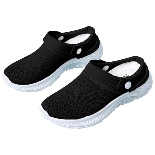 Pantoletten Und Clogs Für Herren Und Damen, Sportschuhe Herren Flache Schuhe Sommer Atmungsaktiv Schlupfschuhe Weiche Sohle rutschfest Outdoor Strand Flache Gartenschuhe Slingback Hausschuhe Pantoletten Und Clogs Für Herren Und Damen, Sportschuhe Herren Flache Schuhe Sommer Atmungsaktiv Schlupfschuhe Weiche Sohle rutschfest Outdoor Strand Flache Gartenschuhe Slingback Hausschuhe von Generisch