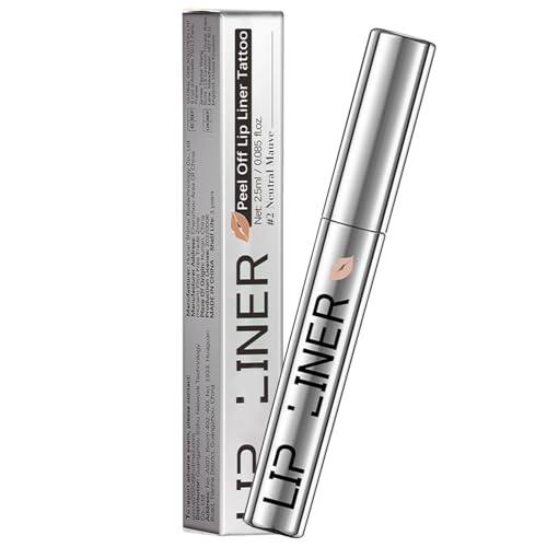 Peel Off Lip Liner Stain, Lip Liner Stain, Natural Long Lasting Lip Stain Peel Off, Hochpigmentierter Und Geschmeidiger Lipgloss Stain Lippenstift Für Frauen von Generisch