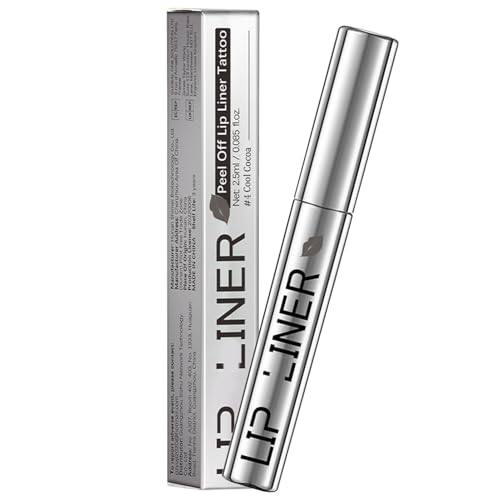 Peel Off Lip Liner Stain, Lip Liner Stain, Natural Long Lasting Lip Stain Peel Off, Hochpigmentierter Und Geschmeidiger Lipgloss Stain Lippenstift Für Frauen von Generisch