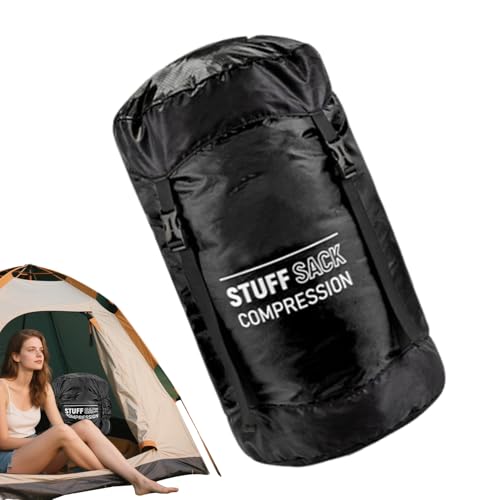 Pelle gepacktes Sacco - Schnell trockener Trekking Sacchetti | Leichte und atmungsaktive Wanderzubehör wiederholbare Tasche für Camping Travel Adventures Rucksack auf der Schulter von Generisch