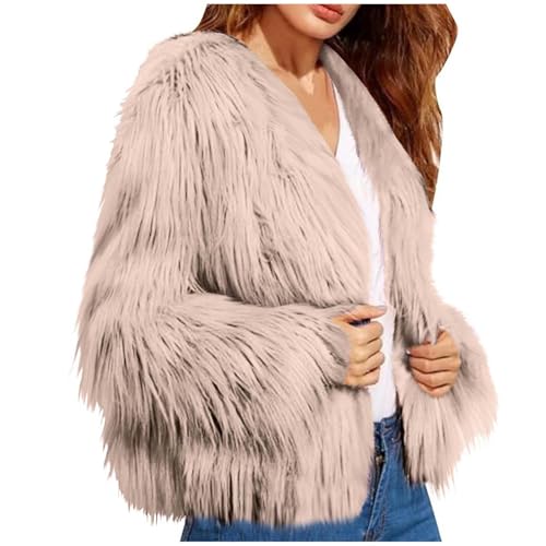 Pelzmantel Damen Pelzjacke Kunstpelzmantel Kurzmantel Jacke Kurzer Faux Pelz Winterjacke Kunstfell Oberbekleidung Winterjacke Winter Langarm Wintermantel Felljacke Übergangsjacke Outwear Oberteile Pelzmantel Damen Pelzjacke Kunstpelzmantel Kurzmantel Jacke Kurzer Faux Pelz Winterjacke Kunstfell Oberbekleidung Winterjacke Winter Langarm Wintermantel Felljacke Übergangsjacke Outwear Oberteile von Generisch
