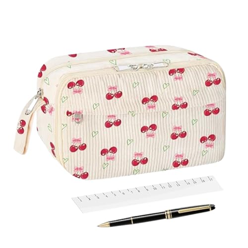 Pencil Case, Mäppchen, Süße Federmäppchen, Federmappe,Großes Stiftetui Mit hohe Fassungsvermögen, Tragefähige Aufbewahrungstasche Für Schreibtisch Büro Unterricht Kunstkurse Arbeitstreffen Reisende von Generisch