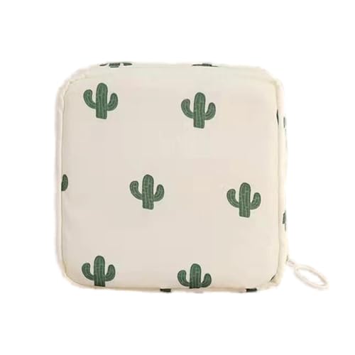 Perioden-Tasche – Damenbinden-Organizer, wasserdicht, tragbare Menstruationspad-Tasche mit Reißverschluss, Aufbewahrungstasche für Tampons und Binden für Damen und Mädchen, kompakte von Generisch