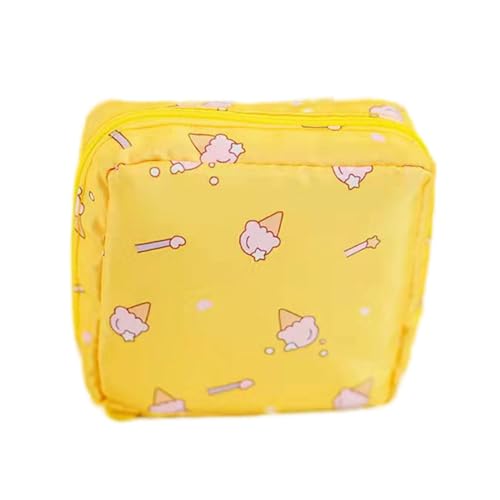 Periodenhalter-Tasche, tragbar, wiederverwendbare Pads, Reißverschluss-Tasche, tragbare Perioden-Tasche, Menstruationspad, Tampon-Organizer, wasserdicht, wiederverwendbare Menstruationspads von Generisch