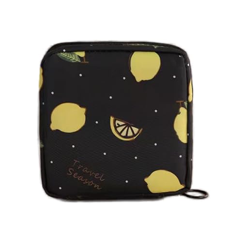 Periodenhalter-Tasche, tragbar, wiederverwendbare Pads, Reißverschlusstasche, tragbare Perioden-Tasche, Menstruationspads, Tampon-Organizer, wasserdicht, wiederverwendbare Menstruationspads von Generisch