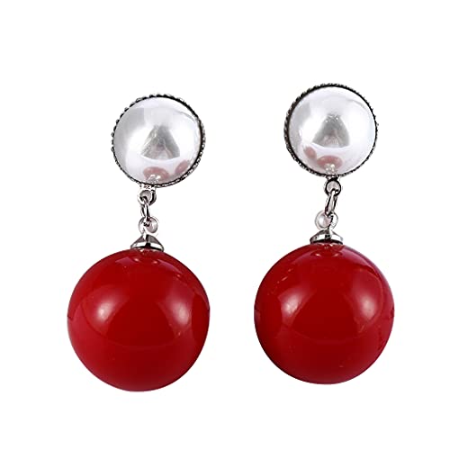 Perle einfache Anhänger Ohrringe Persönlichkeit Temperament Joker Girl von Generisch