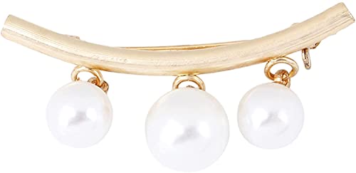 Perlen-Brosche, elegante künstliche Perlen, Anstecknadel, Pullover, Schal, Clip für Damen, Party, Kleidung, Dekoration, Geschenke, Haltbarkeit von Generisch