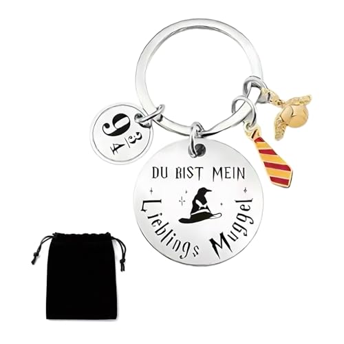 Personalisiert Schlüsselanhänger Mit Zauberhut Gravur – Du Bist Mein Lieblings Muggel – Personalisierte Geschenke Für Frauen Freundin Tochter – Geschenk Beste Freundin Geburtstag Ostern Personalisiert Schlüsselanhänger Mit Zauberhut Gravur – Du Bist Mein Lieblings Muggel – Personalisierte Geschenke Für Frauen Freundin Tochter – Geschenk Beste Freundin Geburtstag Ostern von Generisch