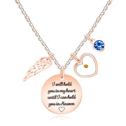 Personalisierte Halskette mit Gravur und Simulierte Geburtsstein Individuelles Schmuck Edelstahl Namenskette Damen Kette mit Namen Anhänger für Weihnachten Geburtstag Valentinstag von Generisch