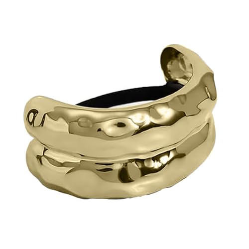 Pferdeschwanz-Haarspange, Metall-Haargummi | Einzigartiger Haargummi-Pferdeschwanzhalter - Haarband, bequeme Haarmanschette für Frauen, Freundin, Mutter, Ehefrau von Generisch