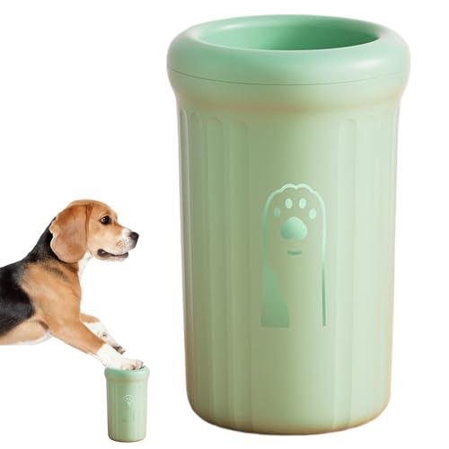Pfotenwasch Becher,Schmutzwaschbecher - Tragbarer Pfotenreiniger Für Alle Rassen Tägliche Pflege Reisen Camping Pfotenwasch Becher,Schmutzwaschbecher - Tragbarer Pfotenreiniger Für Alle Rassen Tägliche Pflege Reisen Camping von Generisch