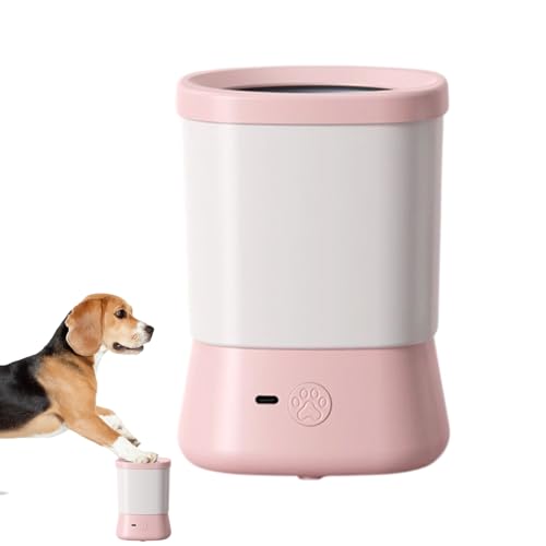 Pfotenwascher für Hunde, automatischer Pfotenreiniger-Becher für Hunde, Anti-Spritzer-Zwei-Geschwindigkeits-Haustier-Fußbadzubehör für Camping, Reisen, Outdoor-Abenteuer, tägliche Spaziergänge Pfotenwascher für Hunde, automatischer Pfotenreiniger-Becher für Hunde, Anti-Spritzer-Zwei-Geschwindigkeits-Haustier-Fußbadzubehör für Camping, Reisen, Outdoor-Abenteuer, tägliche Spaziergänge von Generisch