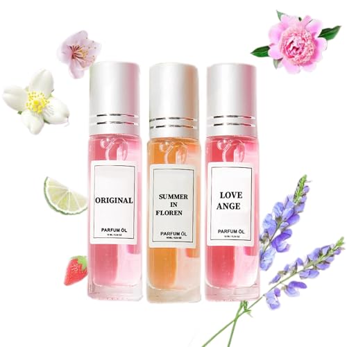 Pheromone Parfum Woman, Pheromone Parfüm Woman Original Scent, Pheromone Düfte von Pheroma, Enhanced Scents Pheromone Perfume Mini Perfume Set (3PC#ACF) von Generisch