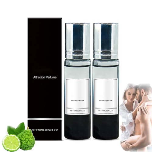 Pheromone Perfume Herren, PheromonparfüM Roll On Pheromone Parfum Herren, Langanhaltender Duft, Men'S Pheromone Parfum, Perfume With Pheromone Fragrance, Enhanced Duft, Leicht Zu Transportieren (2pc) von Generisch