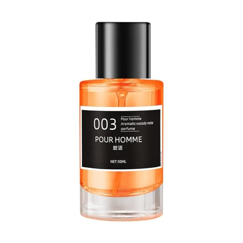 Pheromonparfüm Herren, Eau de Parfum EdP für Herren mit holzigen Noten aus Iris, Weihrauch, Leder & Honig Eleganter, intensiver Duft, Langanhaltendes Duftwasser, Natürlich für Attraktivität (A#) von Generisch