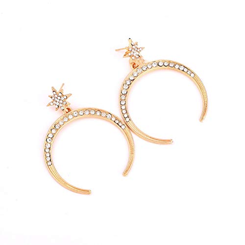 Piercing Big Moon Muster Stern Giraffe Accessoires Damen modisch praktisch und geschickt von Generisch