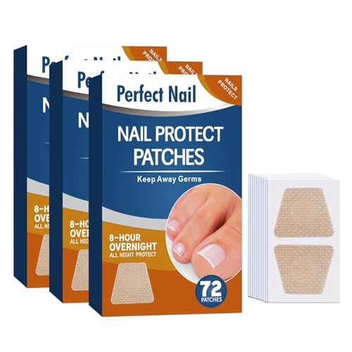 Pilz-Nagel-Patches, Mehrzweck Zehennagel Pads, Zehennagel Korrektur Patch, Nagelpilzpflaster, Nagelgraben Reparaturpflaster, Zehennagel Komfortpflaster zur Unterstiitzung eines gesunden Aussehen von Generisch