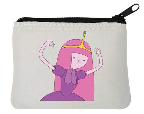 Pink Girl Crown Neopren-Münzgeldbörse, 10 x 11 cm, Weiß Pink Girl Crown Neopren-Münzgeldbörse, 10 x 11 cm, Weiß von Generisch