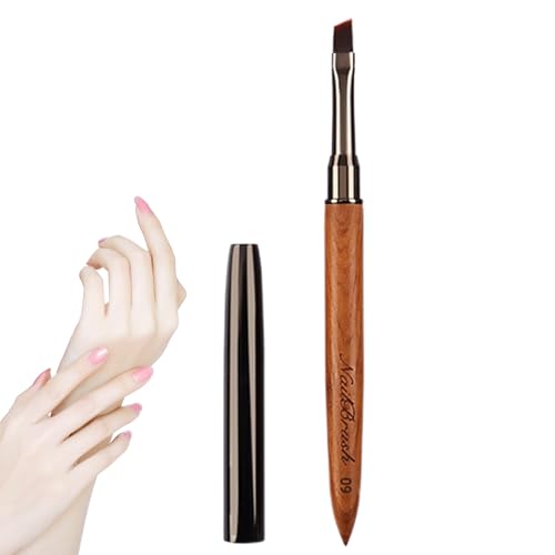 -Pinsel,Nagelpinsel für,Nageldesign-Malpinsel - Sandelholz-Nagelbürsten für den Heimgebrauch und den professionellen Nagelstudio, dünne Details, feines Zeichnen, Salon zu Hause von Generisch