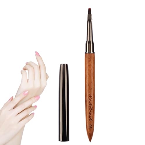 -Pinsel,Nagelpinsel für - Nageldesign-Malpinsel - Nagellackpinsel aus Sandelholz für dünne Details, feine Zeichnungen, lange Linien, für den Heimgebrauch und den professionellen Nagelstudio von Generisch