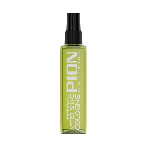 Pion Black Edition PC03 Lemon After Shave Cologne 155 ml - Erfrischende Eau De Cologne für Herren von PION